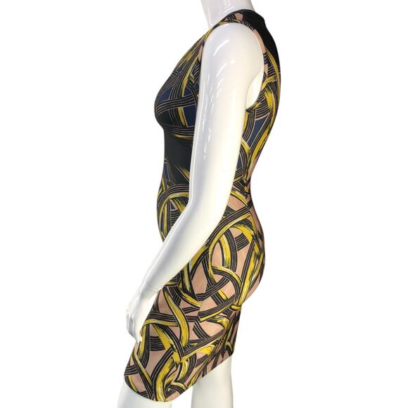 Yigal Azrouel Womens Size 12 Dress Scuba Sheath Sleeveless Stretch USA Made - Picture 5 of 14